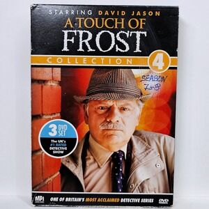 A Touch of Frost Collection 4 DVD David Jason Seasons 7 & 8 UK Detective‎ Drama